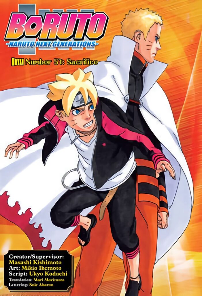 SPOILER CAPÍTULO DO MANGÁ 51 DE BORUTO